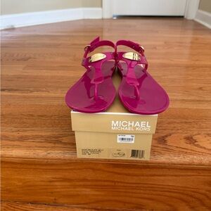 Michael Kors Fuchsia Sandals